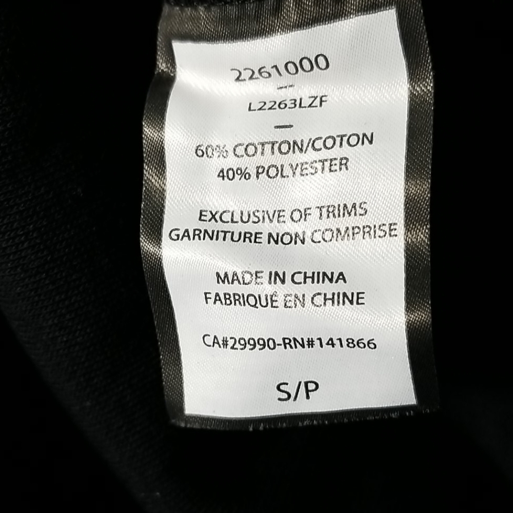 Lazy Pants Women's Fleece Black Sweatshirt Size S - Picture 7 of 7